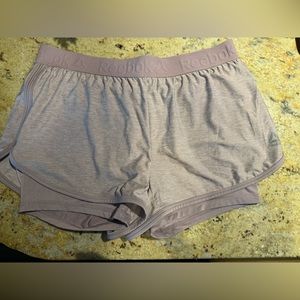 reebok lined shorts